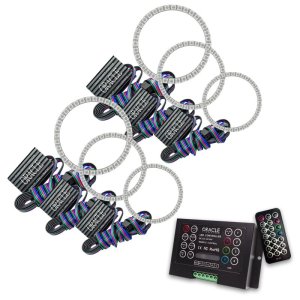 Infiniti M35 Headlight Halo Kit - ORACLE Lighting - ColorSHIFT w/ 2.0 Controller - `06-`08